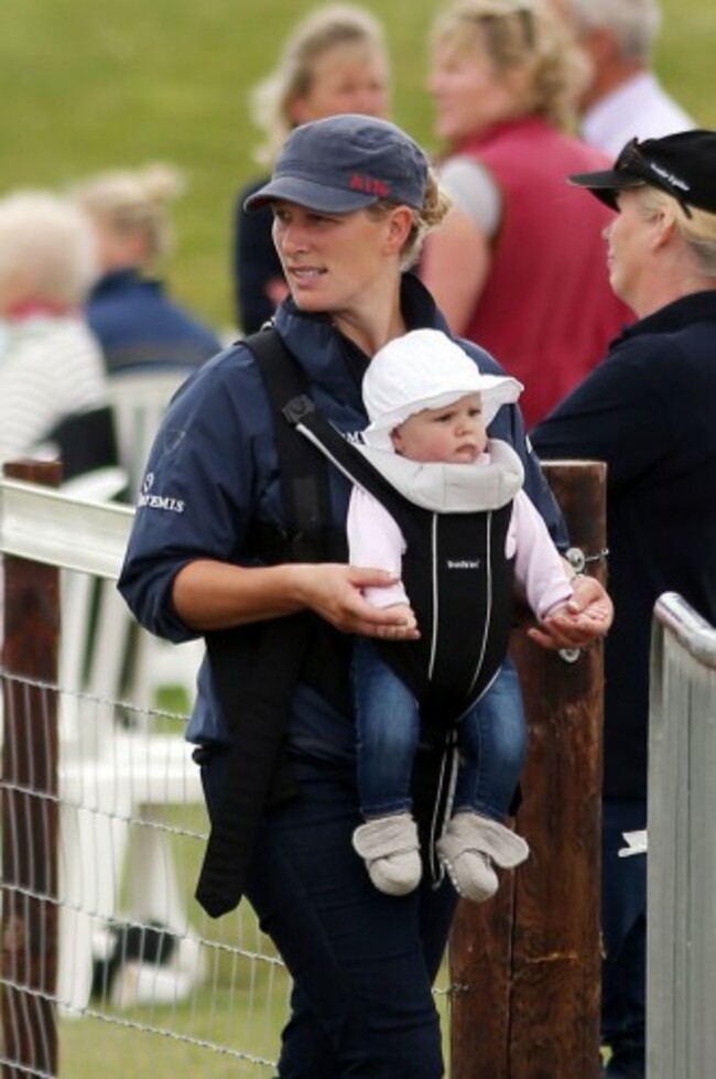 Mia Tindall christening