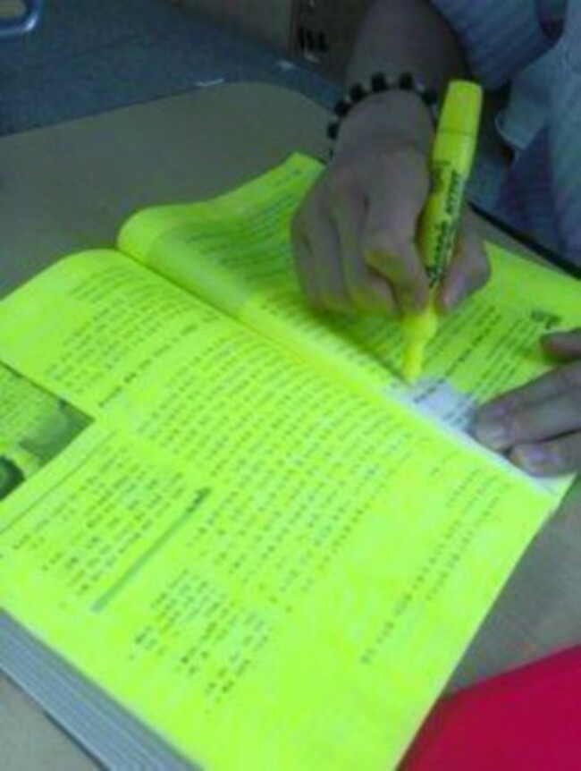 highlighting