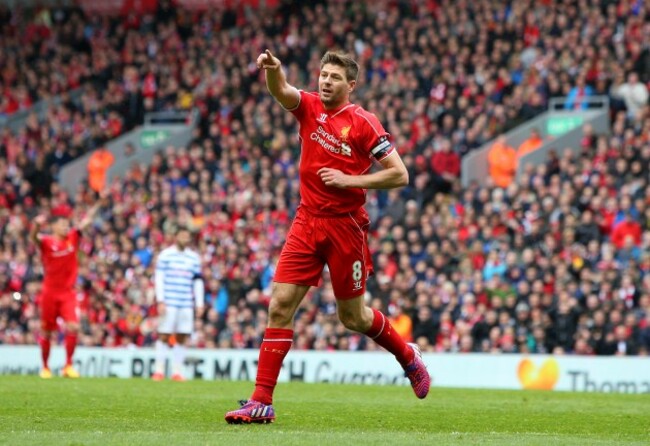 Soccer - Barclays Premier League - Liverpool v Queens Park Rangers - Anfield