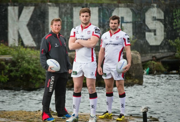 Jonny Bell, Iain Henderson and Jared Payne