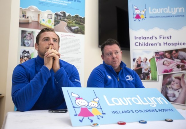 Jamie Heaslip and Matt O'Connor
