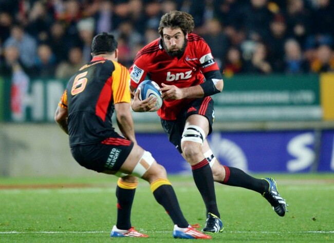 Sam Whitelock makes a break 27/7/2013