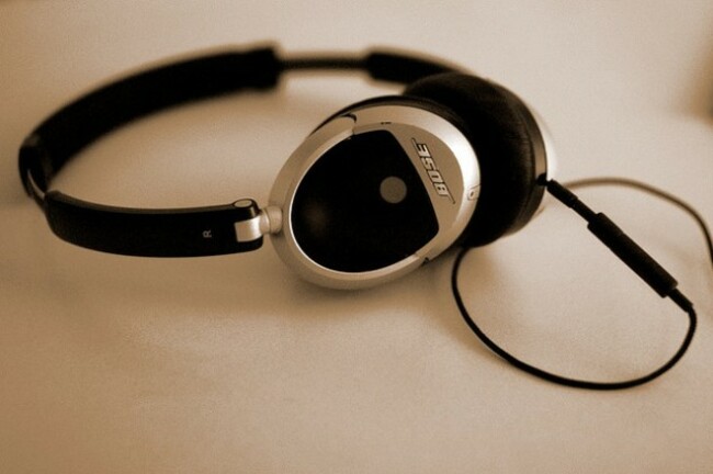 BOSE on-ear headphones