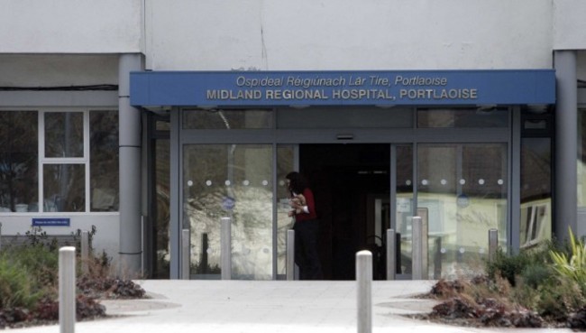 File Photo Today HIQA will release Report into Portlaoise Hospital.