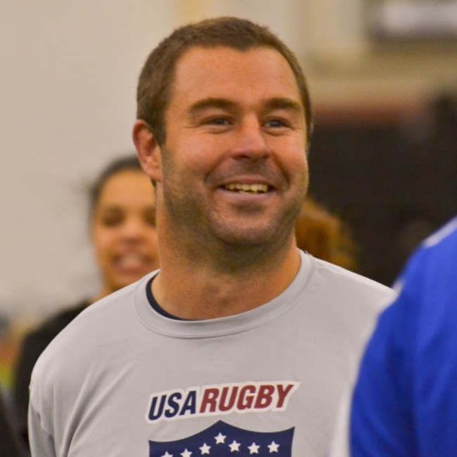 Gavin Hickie coaching for USA rUGBY