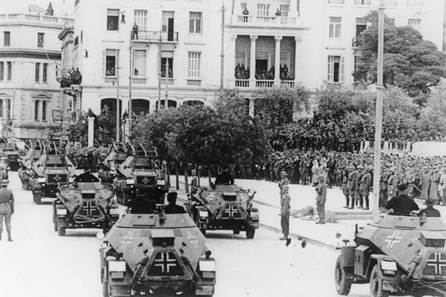 WWII GERMAN INVASION GREECE