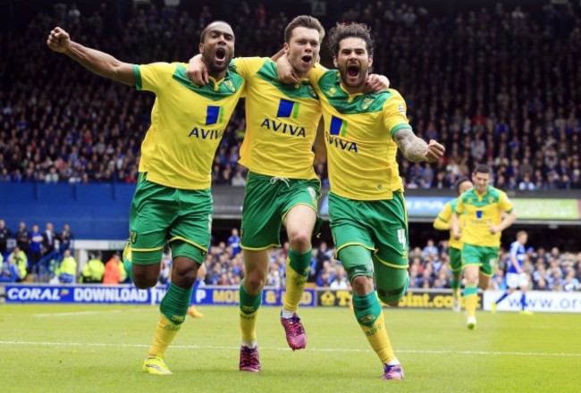 Soccer - Sky Bet Championship - Play Off Semi Final - First Leg - Ipswich Town v Norwich City - Portman Road