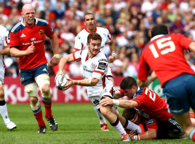 Paddy Jackson with Jack O'Donoghue