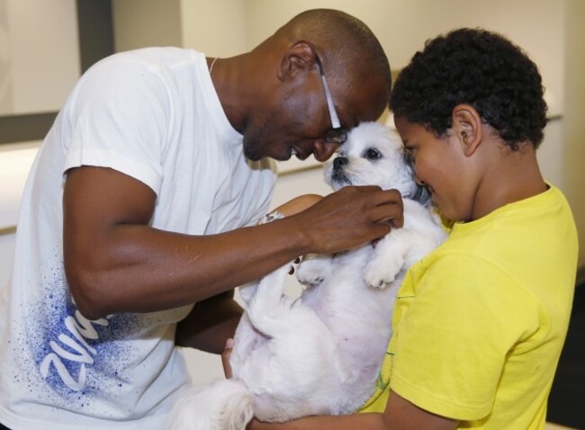 Kelly, Azzah Booker, Lilly the Shih Tzu