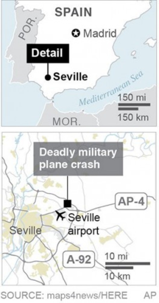 SPAIN PLANE CRASH