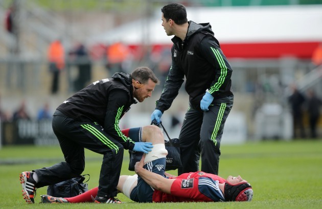 Tommy O'Donnell down injured