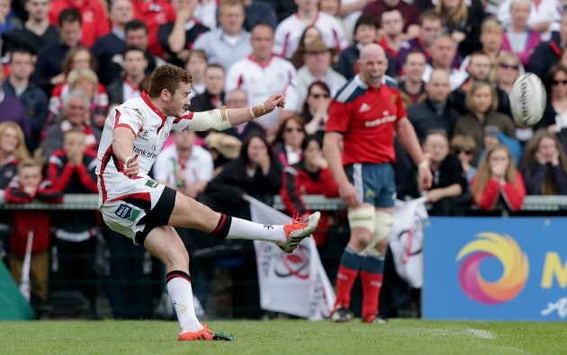 Paddy Jackson levels the game with a last minute conversion