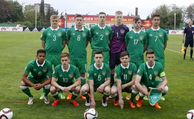 The Ireland team