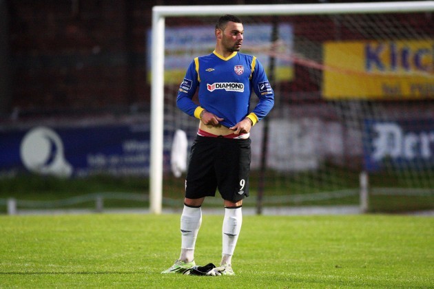 Anthony Elding takes over as goalkeeper