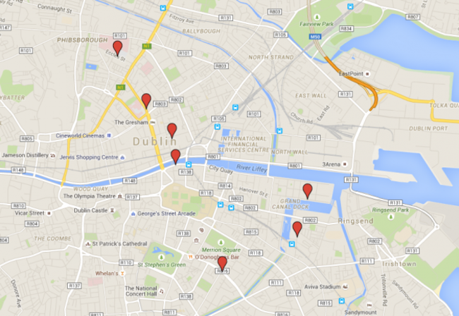 new dublin city ranks