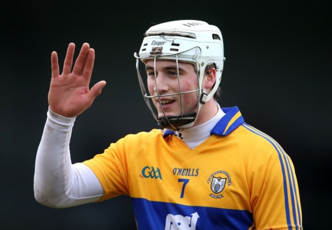 Patrick OÕConnor celebrates after the game