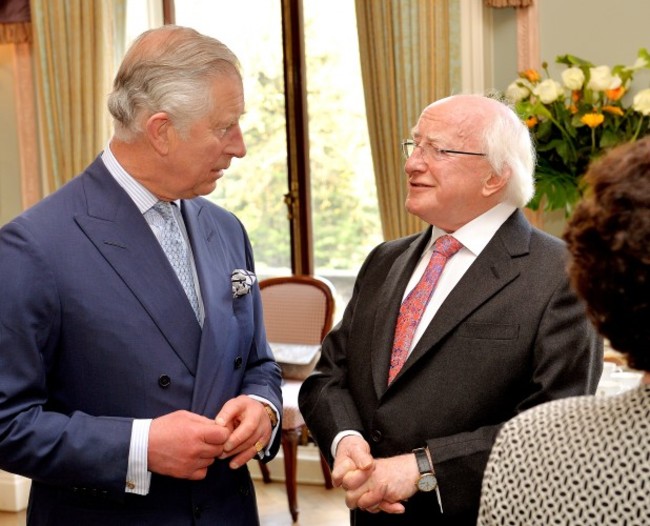 President Higgins state visit to Britain - Day Two