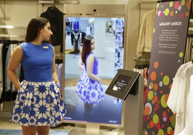 High Tech Fitting Rooms