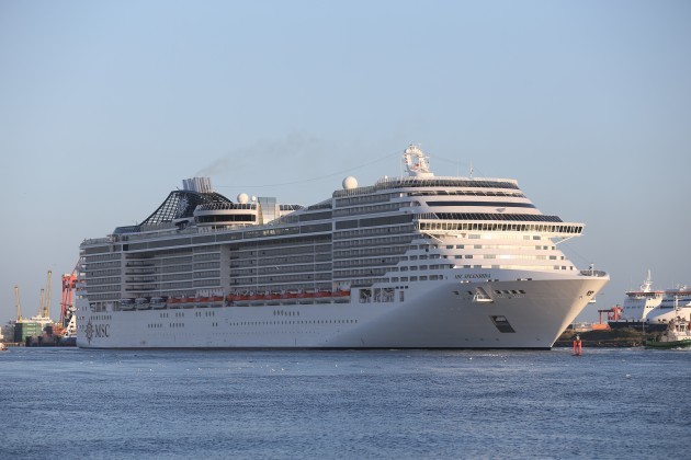 Largest Cruise ship MSC Splendida
