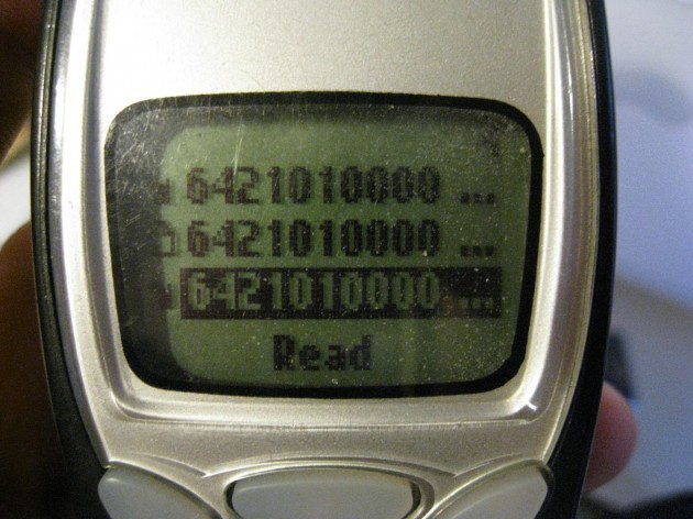 Primary Phone: Nokia 3210