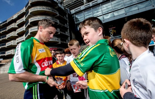 Cork's Anthony Nash signs autographs