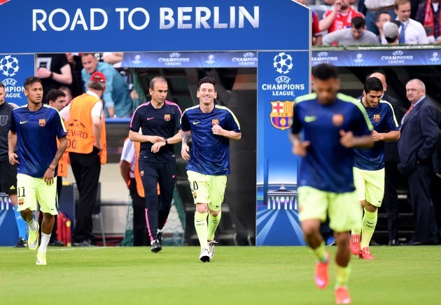 Soccer - UEFA Champions League - Semi Final - Second Leg - Bayern Munich v Barcelona - Allianz Arena