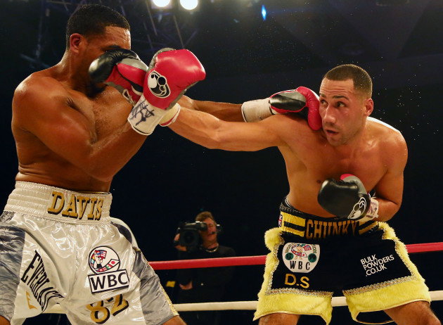 Boxing - WBC Silver Super Middleweight Title - James DeGale v Dyah Davis - Glow at Bluewater