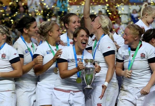 Kathy McLean with the trophy