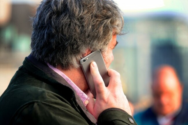 Mobile phone handsets warning