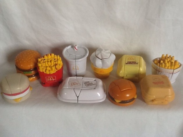 mcdonalds food toys 90s