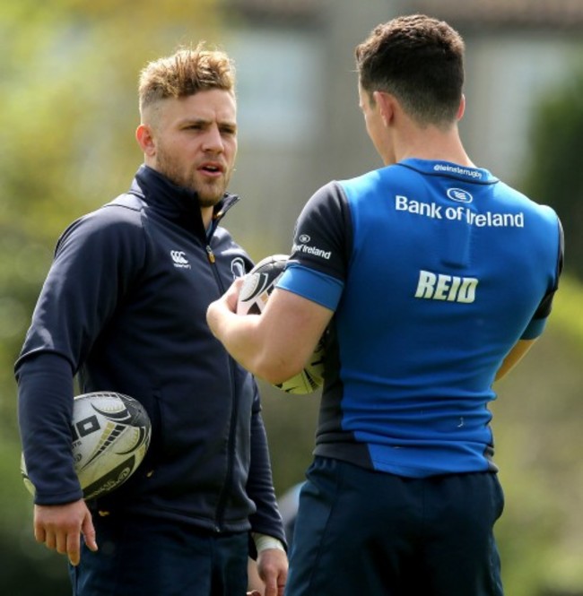 Ian Madigan and Noel Reid