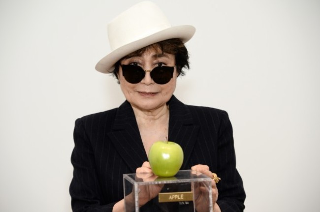 Yoko Ono MoMA One Woman Show Press Conference