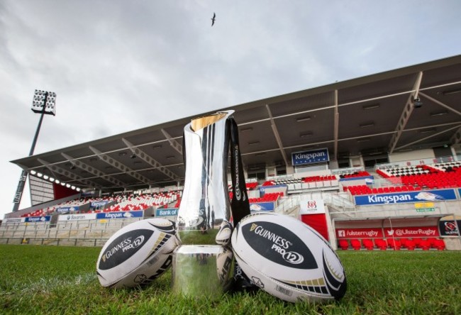 The Guinness PRO12 trophy