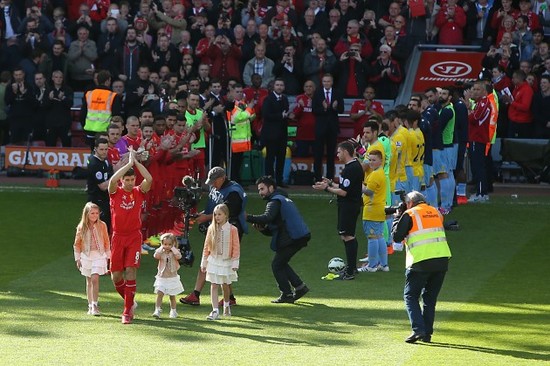 Soccer - Barclays Premier League - Liverpool v Crystal Palace - Anfield