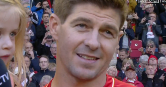 Gerrard goodbye pic