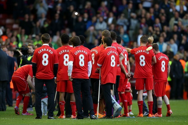 Soccer - Barclays Premier League - Liverpool v Crystal Palace - Anfield