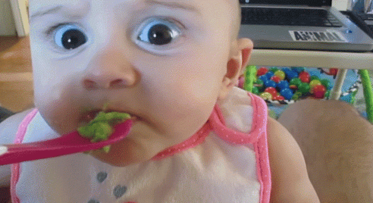 This Baby Girl Tasted Her First Avocado And She Was Not Happy About It