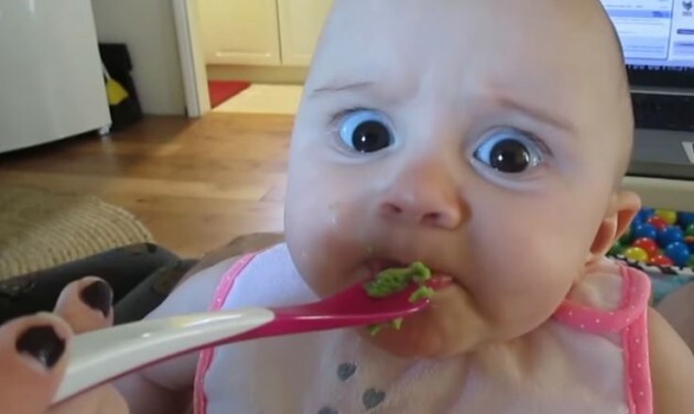 This Baby Girl Tasted Her First Avocado And She Was Not Happy About It