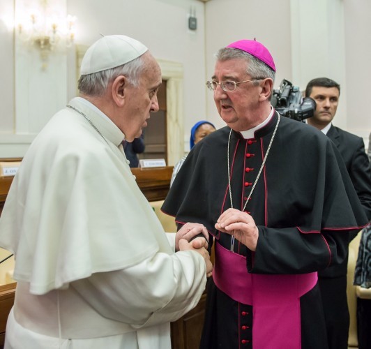 Archbishop Diarmuid Martin met with Pope