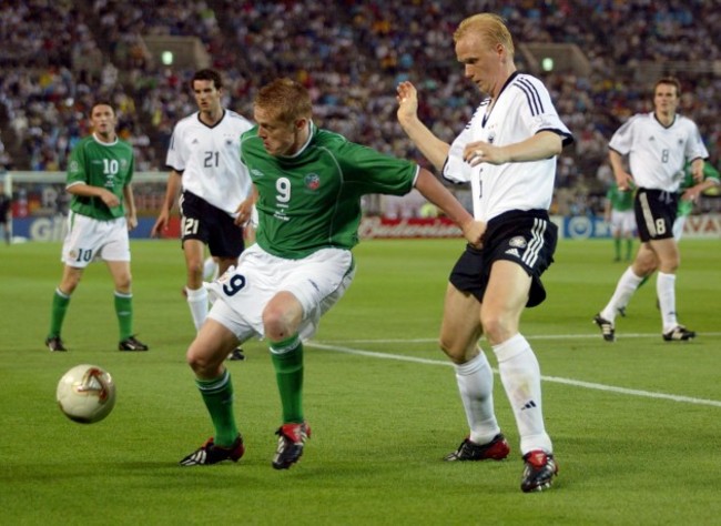 Damien Duff and Carsten Ramelow 5/6/2002 DIGITAL