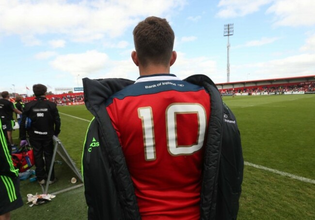 Ian Keatley after the game