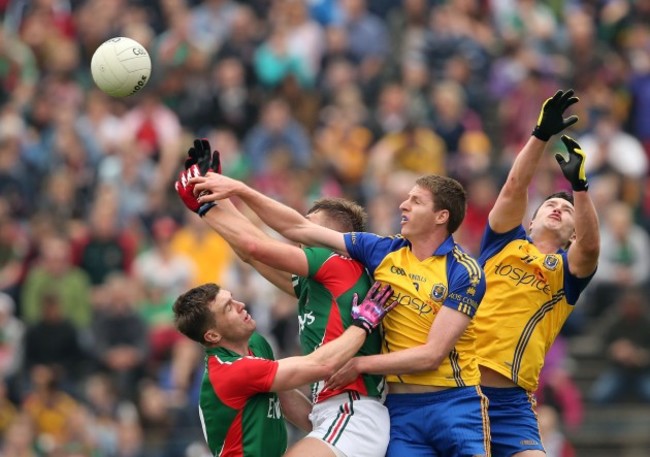 Seamus and Aidan O'Shea with Michael Finneran and Senan Kilbride