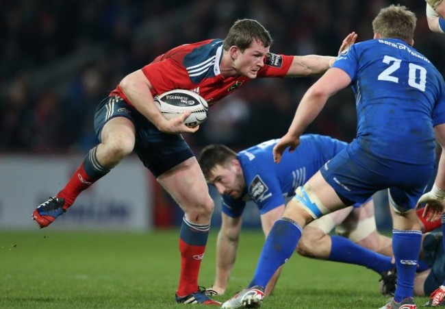 Munster&Otilde;s Denis Hurley  26/12//2014