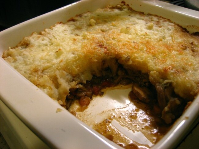 Cottage Pie (veggie shepherd's pie)