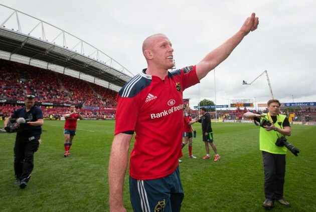 Paul O'Connell after the game