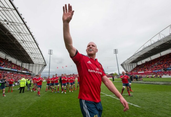 Paul O'Connell after the game