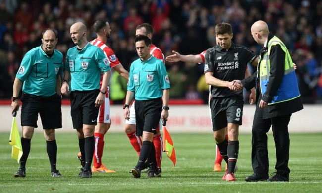 Soccer - Barclays Premier League - Stoke City v Liverpool - Britannia Stadium