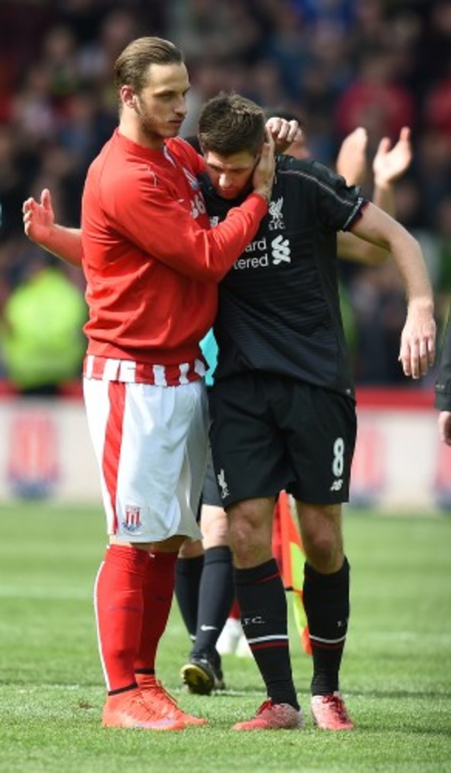 Soccer - Barclays Premier League - Stoke City v Liverpool - Britannia Stadium