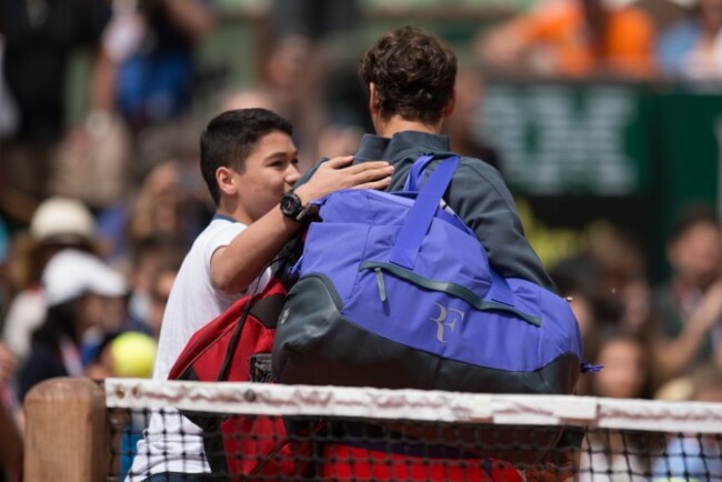 Tennis - 2015 French Open - Day One - Roland Garros