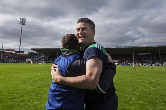 TJ Ryan celebrates